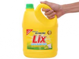 Nước rửa chén Lix siêu đậm đặc 4kg